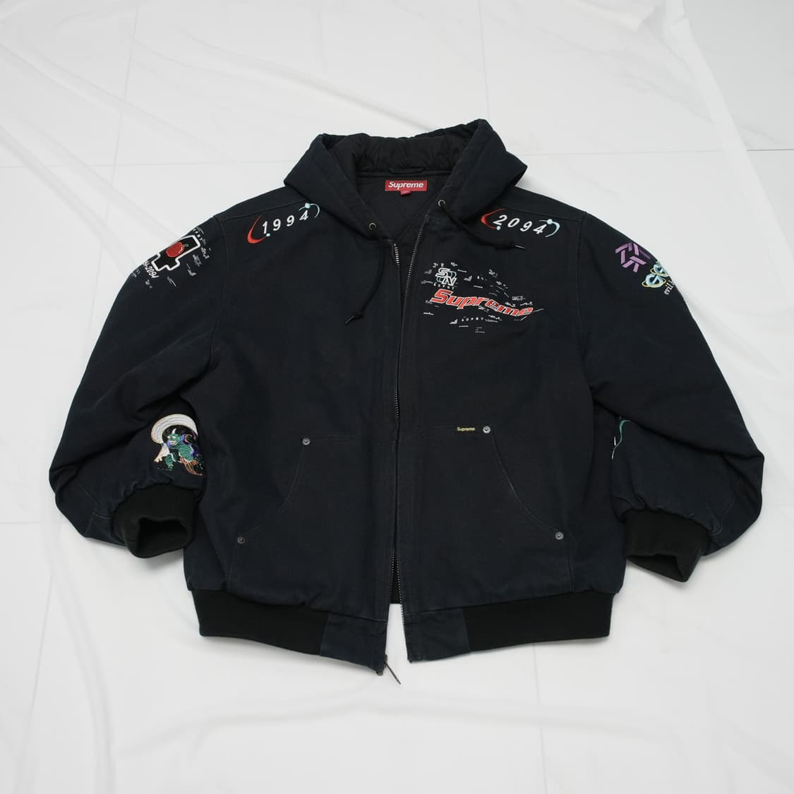 [L] 슈프림 아오이 워크 자켓 블랙 상품이미지1