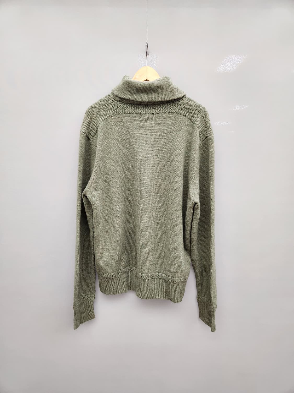 폴로 랄프로렌 하프넥 니트 그린 상품이미지5