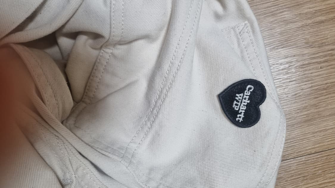 Carheart Wip drewe 내추럴 린스드 팬츠 상품이미지4