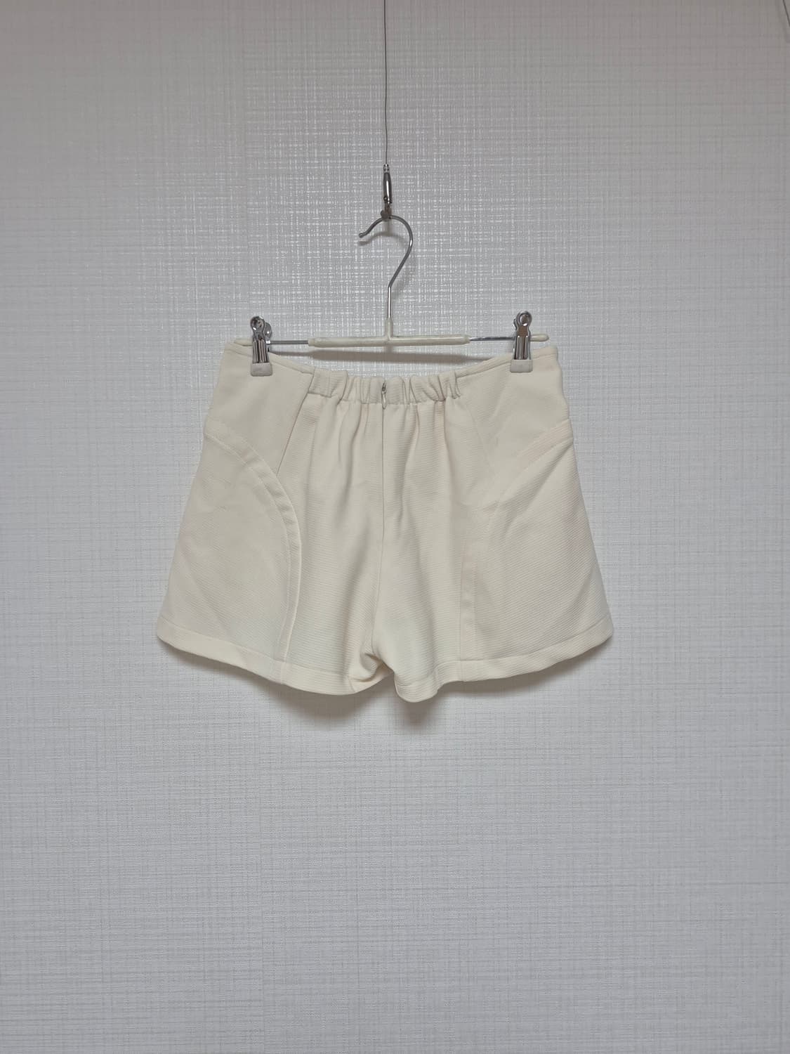 리즈리사 샘플 히메카지 플레어숏팬츠 아이보리 상품이미지2