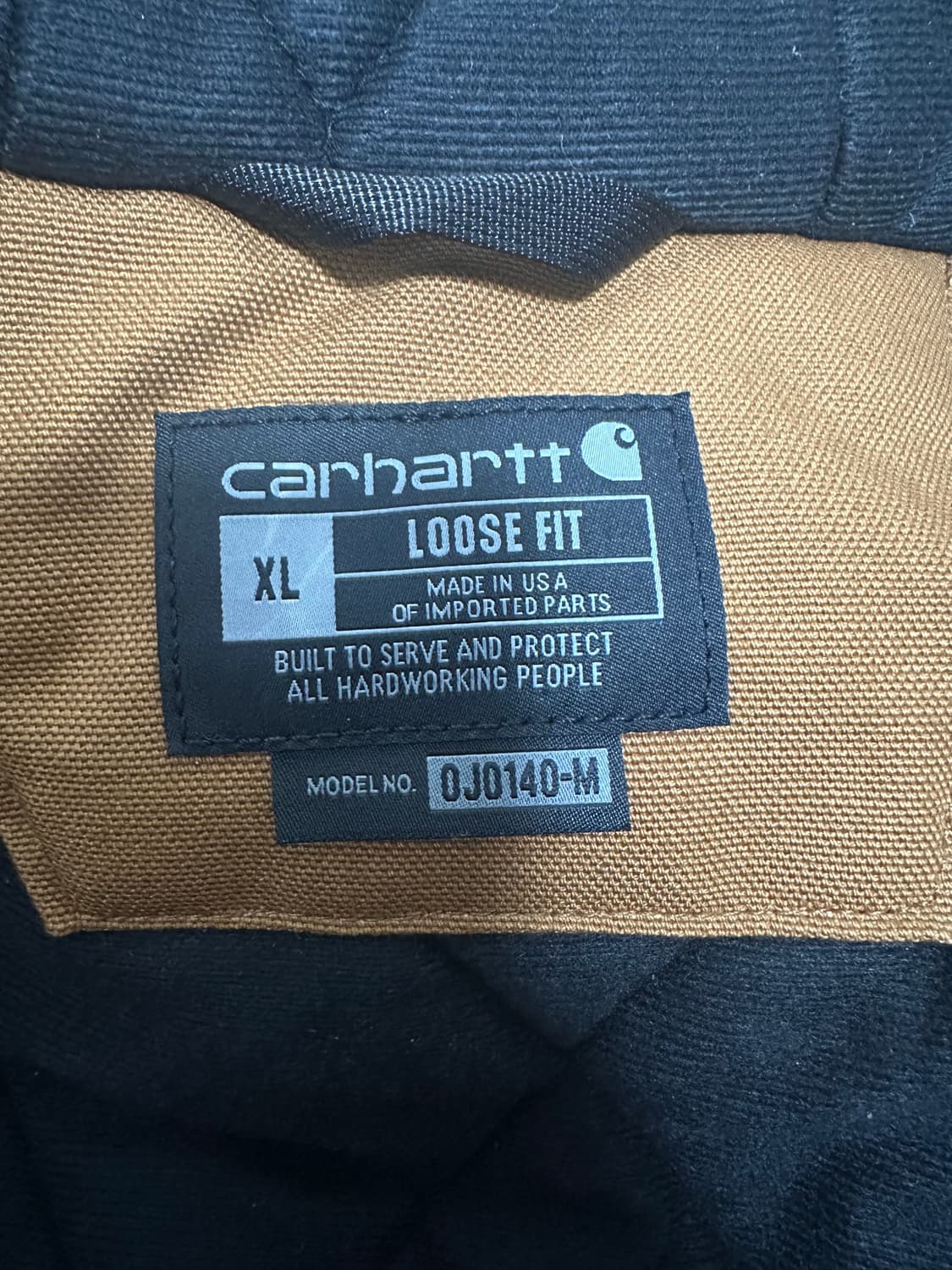 칼하트 J140 브라운 XL 상품이미지4