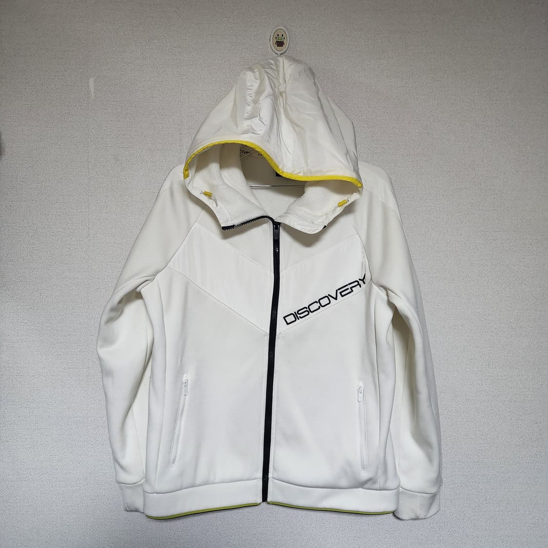디스커버리 안감털 후드 집업 남100 상품이미지1