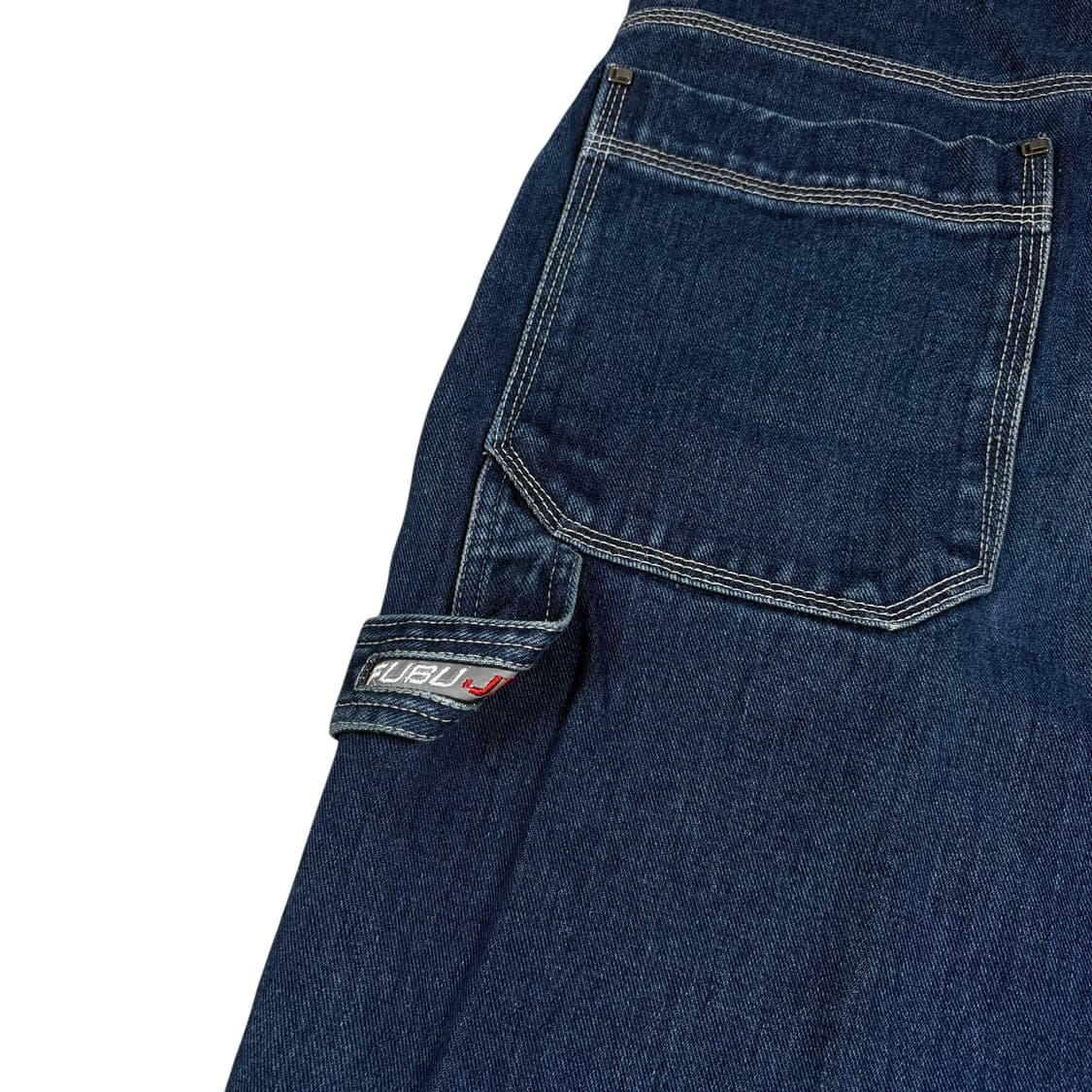 후부 데님 카펱너 팬츠 상품이미지5