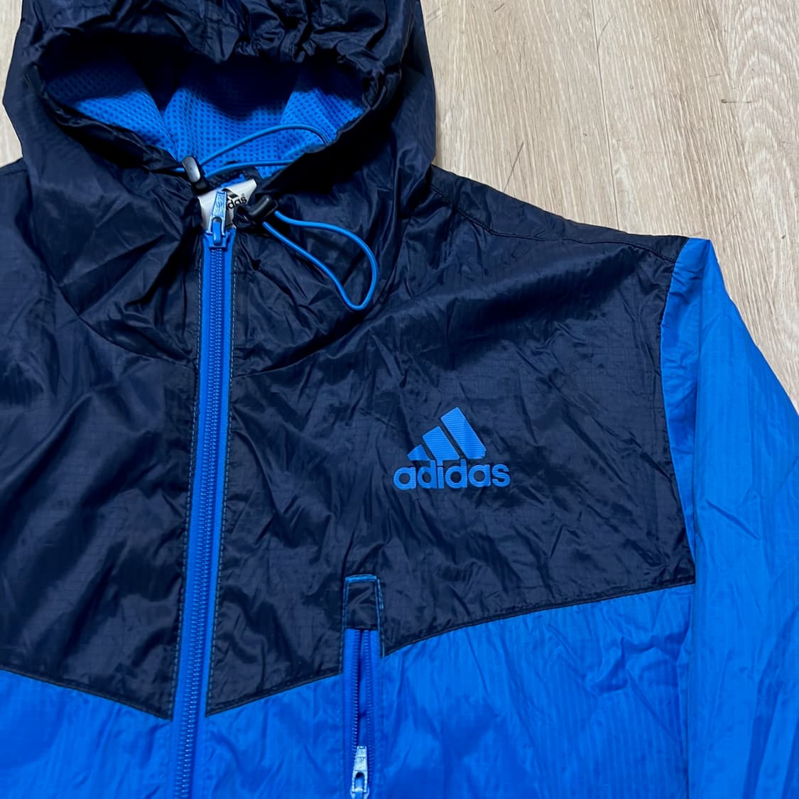 아디다스 남성 로고 바람막이 자켓 XXL/110  상품이미지3