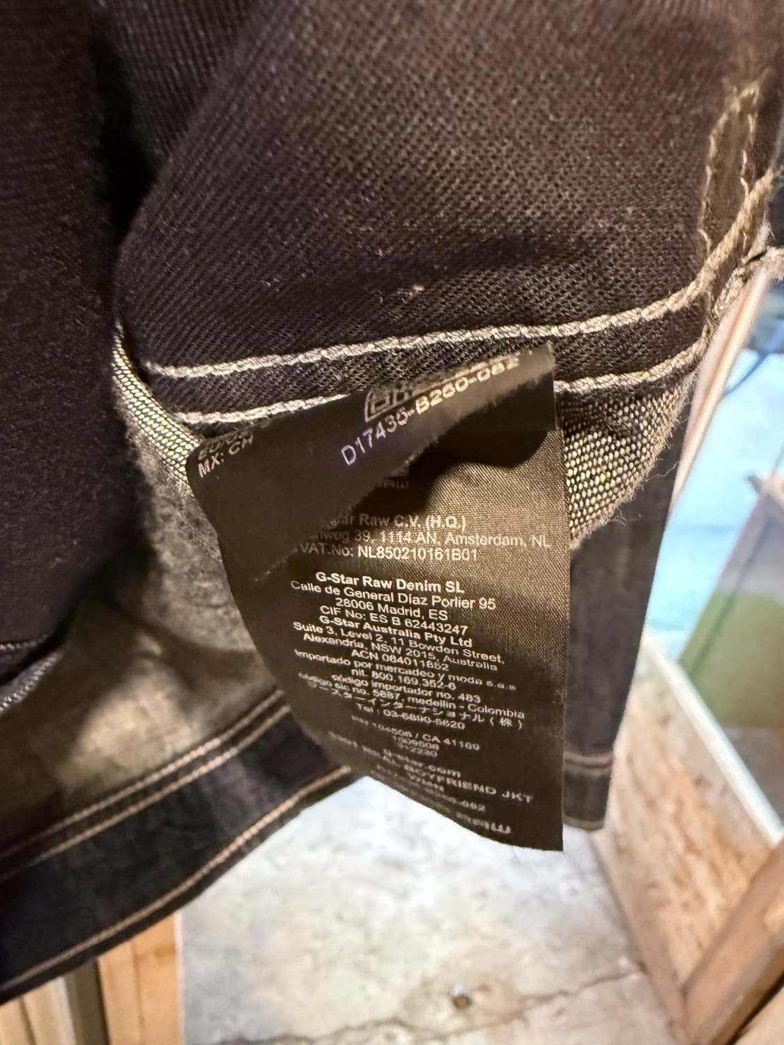 지스타 로우 청자켓 상품이미지3