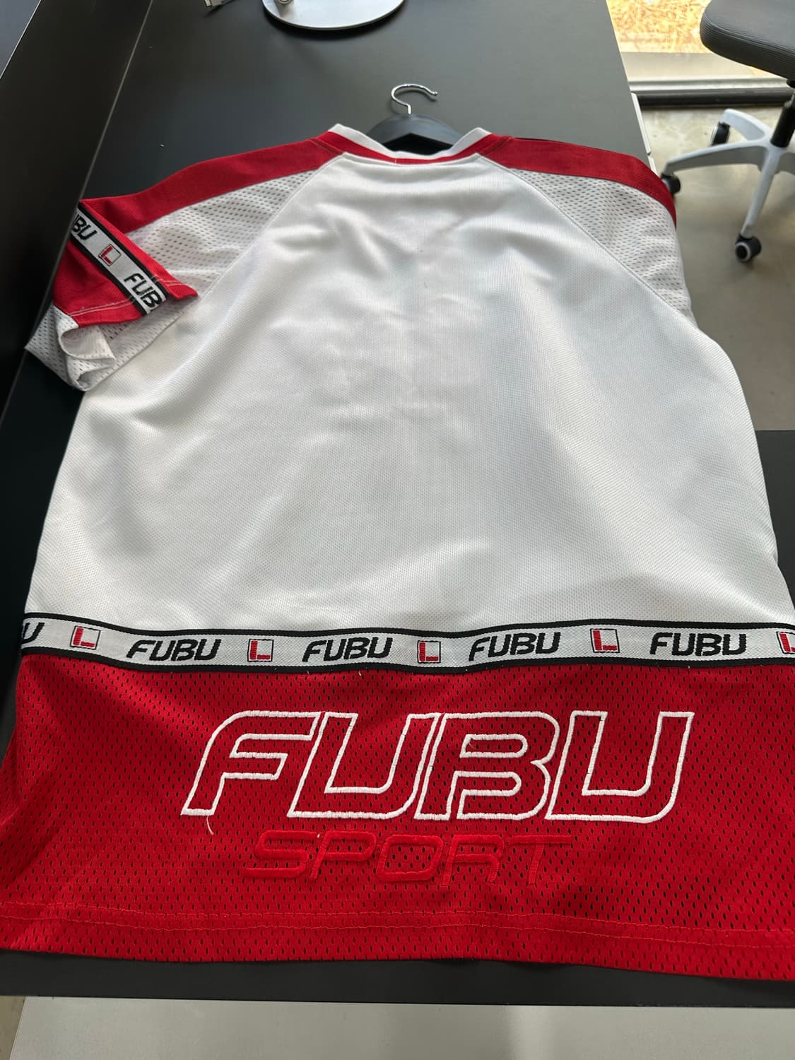FUBU 90s 올드스쿨 빅로고 져지 상품이미지5