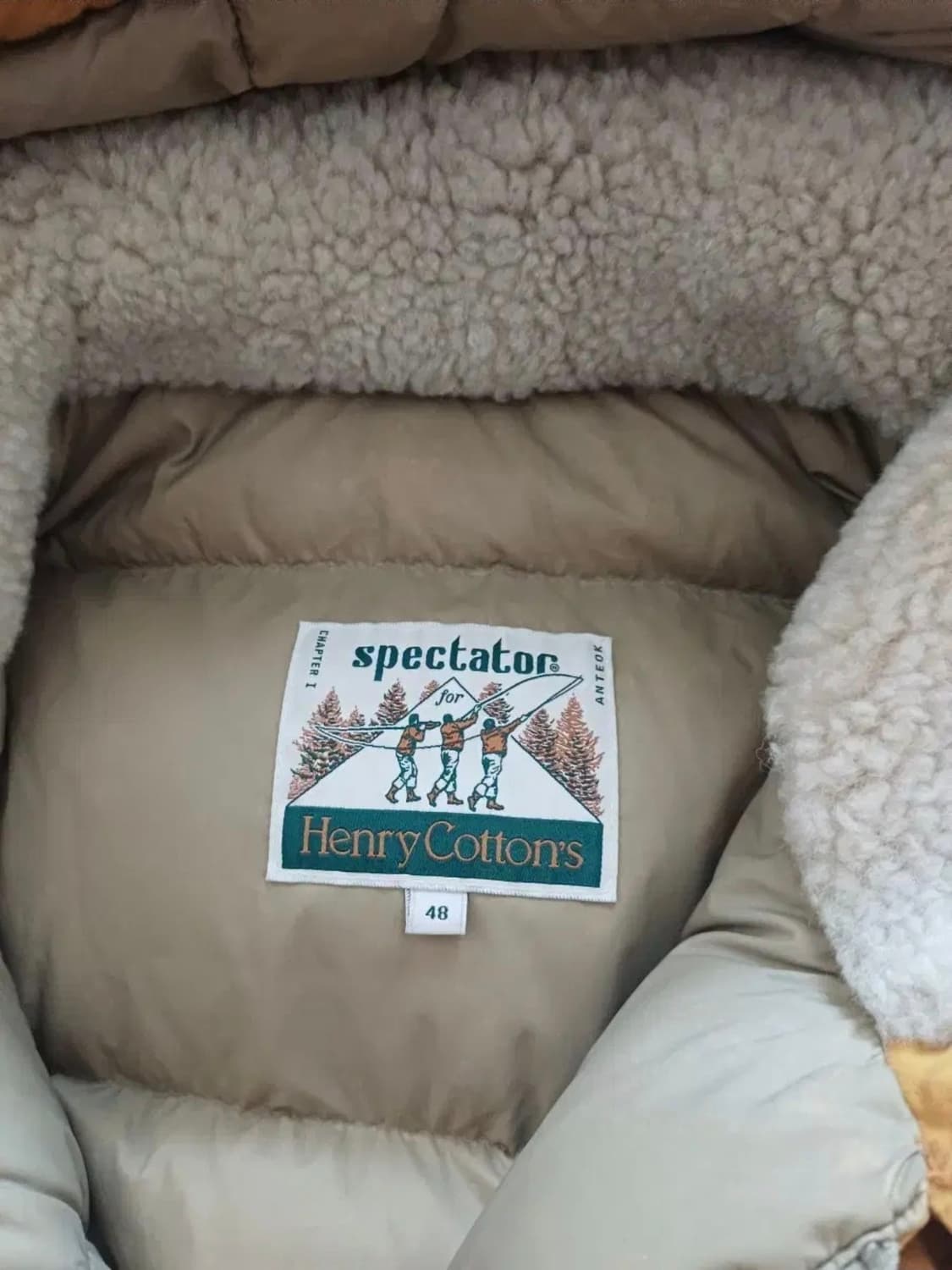 헨리코튼 스펙테이터 23년 왁스 코튼 다운 자켓 48,50 상품이미지2