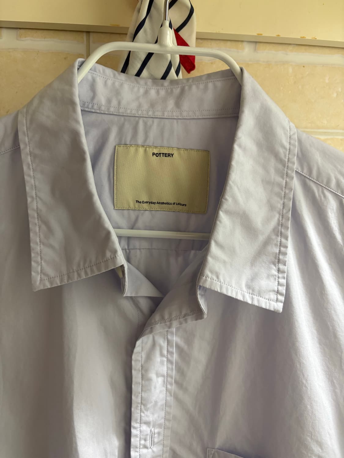 포터리 - 컴포트 셔츠 린넨 플라워 2사이즈 상품이미지5