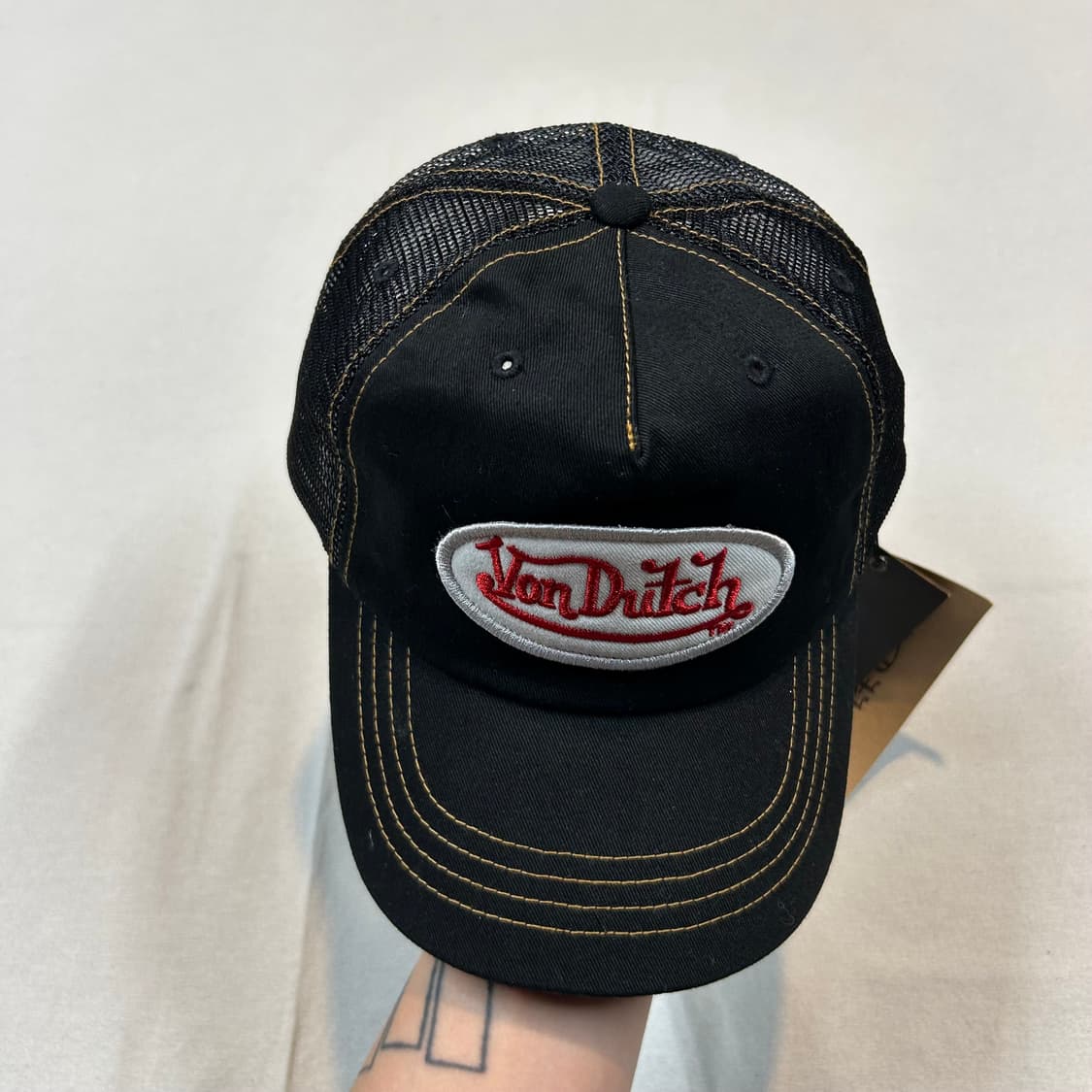 Von Dutch 본더치 트러커캡 메쉬캡 모자 택붙은 미사용품 상품이미지4