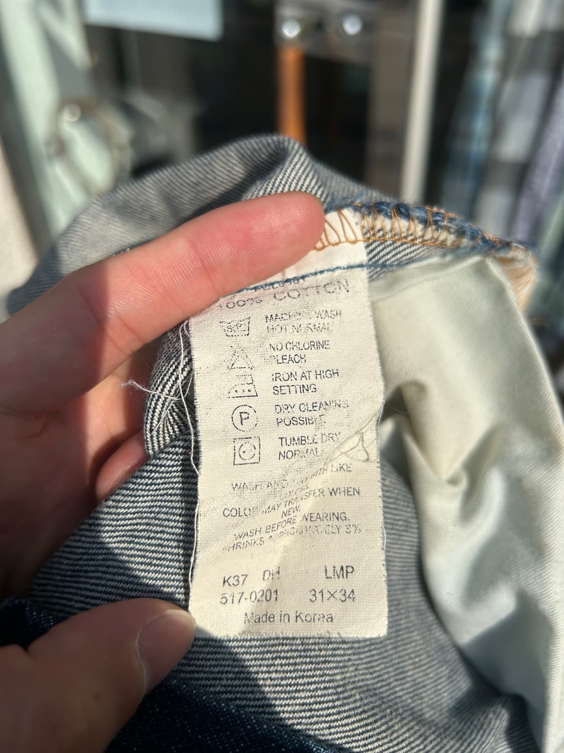 90‘s Levi’s517 Bootcut 31in 상품이미지6