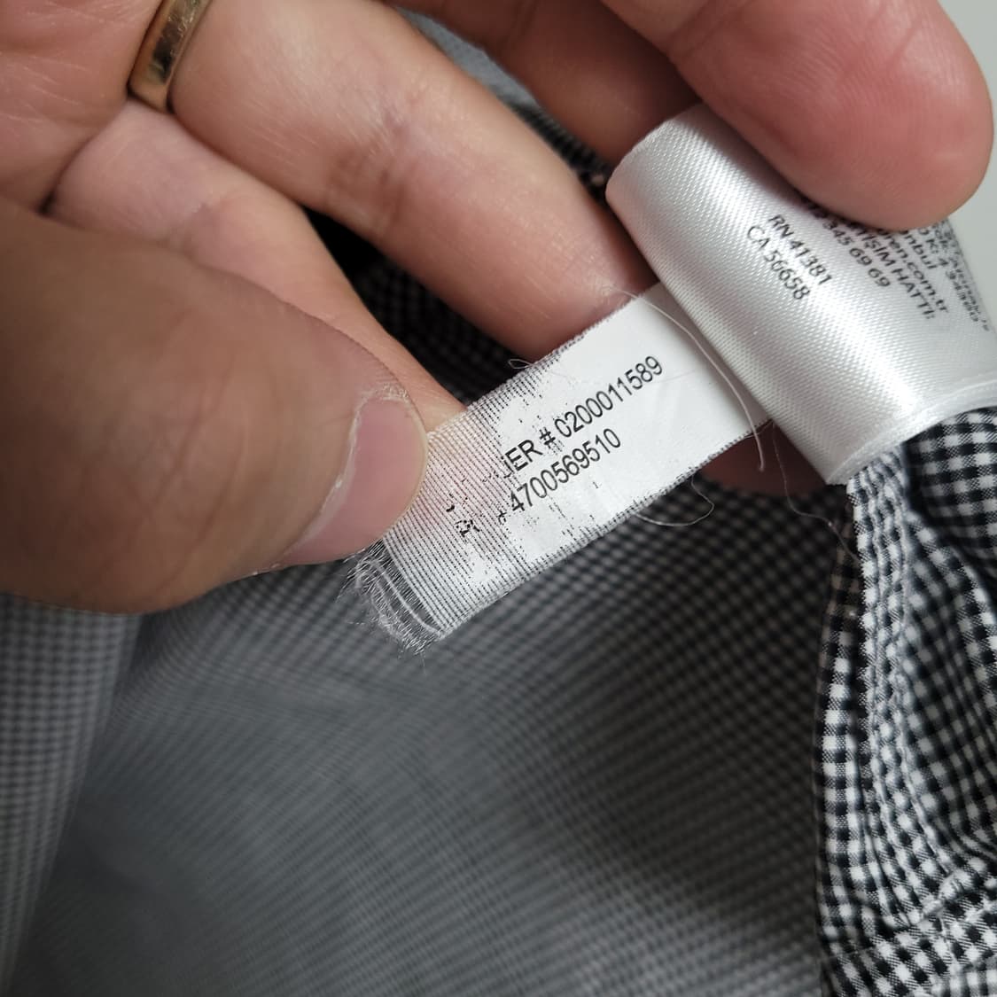 (M) POLO 폴로랄프로렌  체크긴팔셔츠 상품이미지5