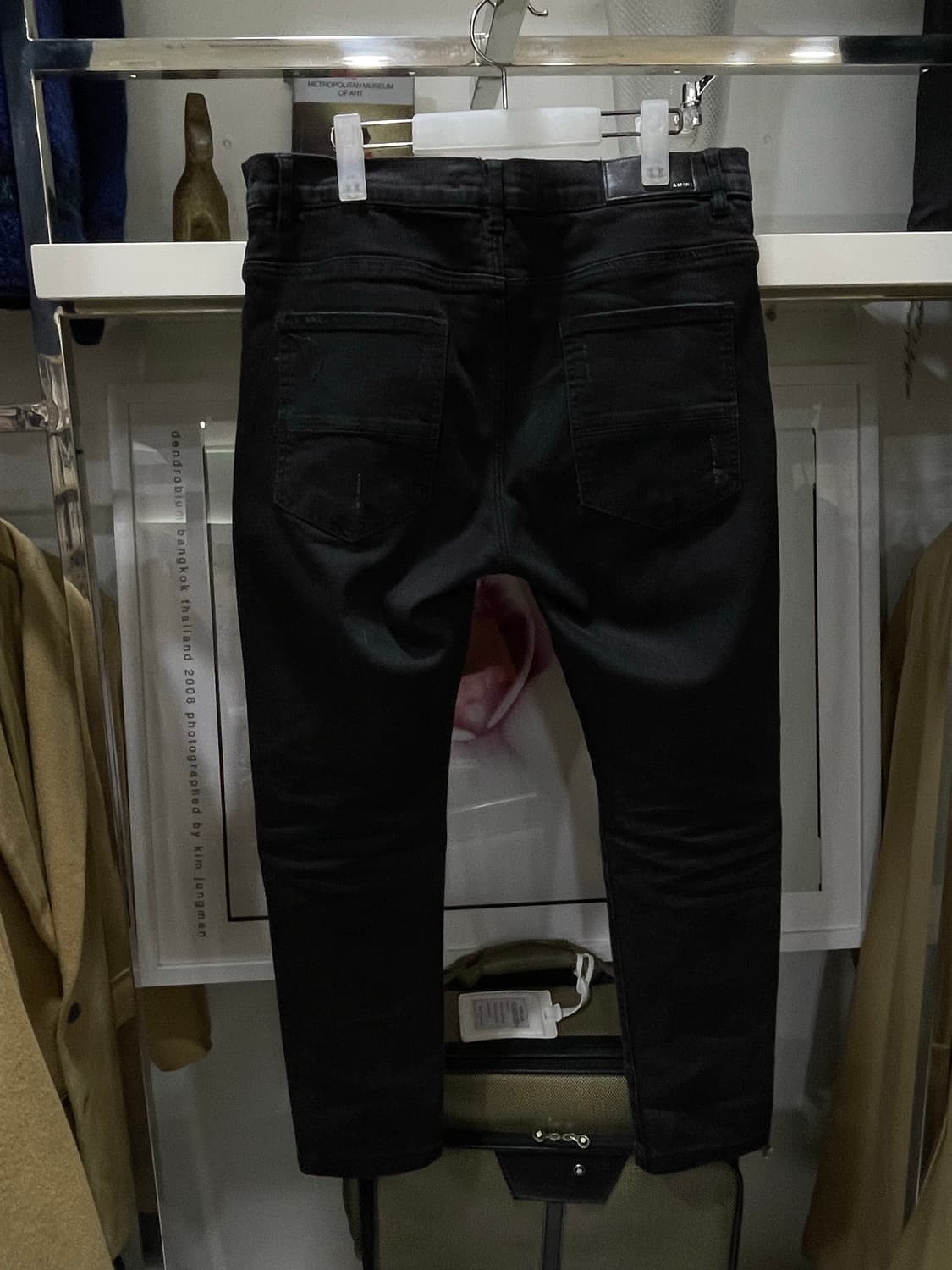 아미리/블랙 스판진팬츠(33“) 상품이미지2