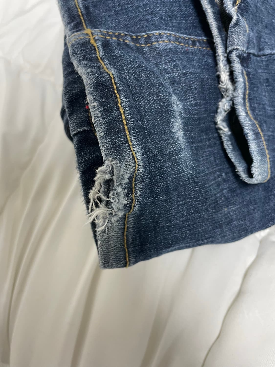 플노팔 부츠컷 데님 (blue) 상품이미지3