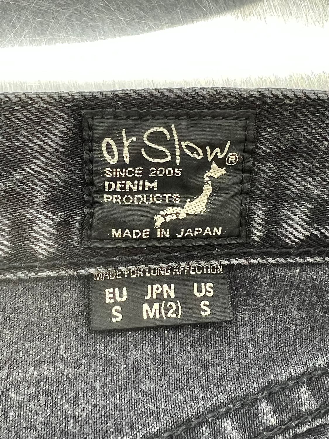 오어슬로우 107 아이비 뎀 스톤 데님 팬츠 상품이미지7