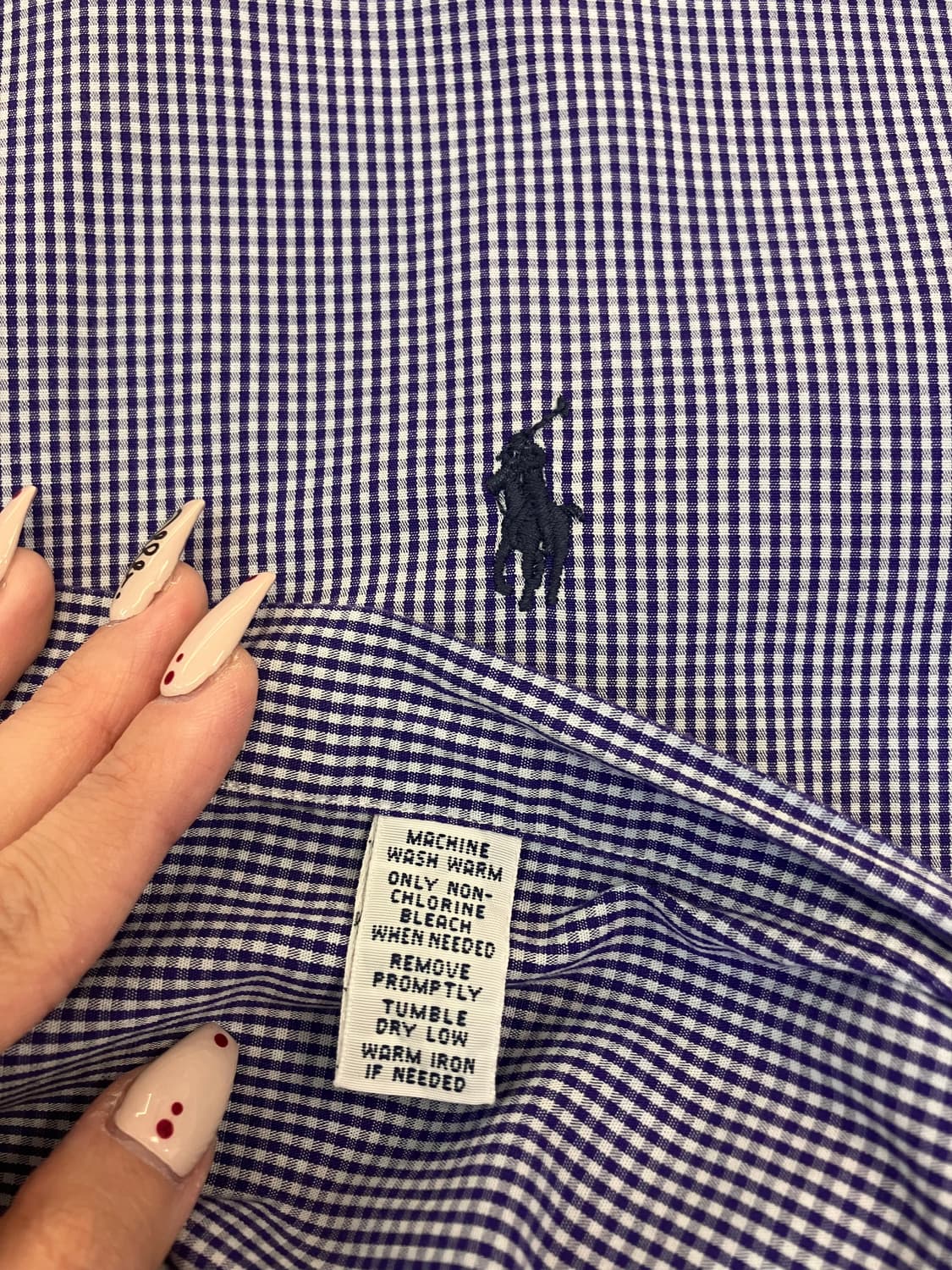 (XL) POLO 폴로 랄프로렌 체크 셔츠 클래식핏 상품이미지5