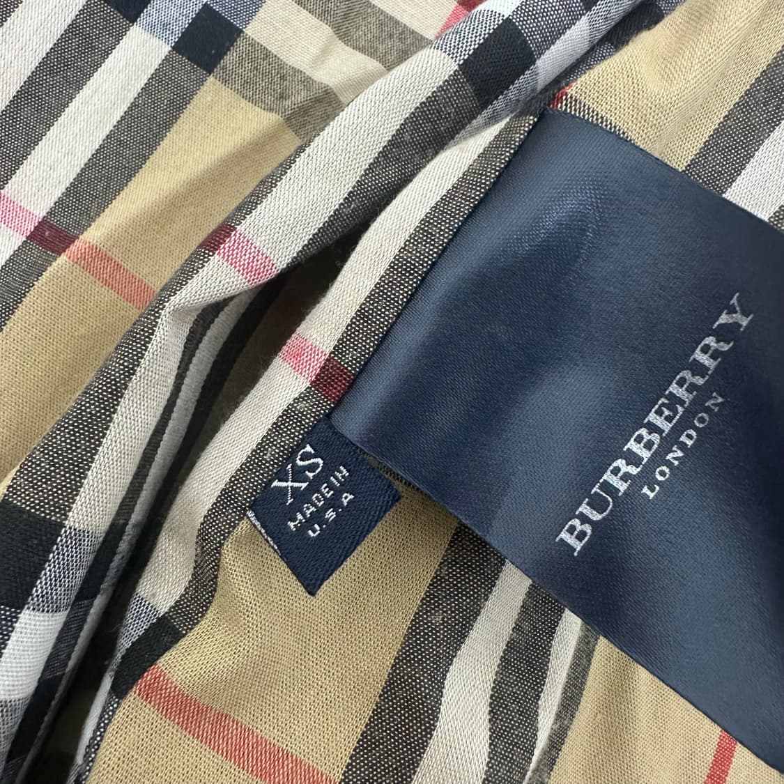 BURBERRY 버버리 여성 후드 바람막이 자켓 XS 상품이미지10