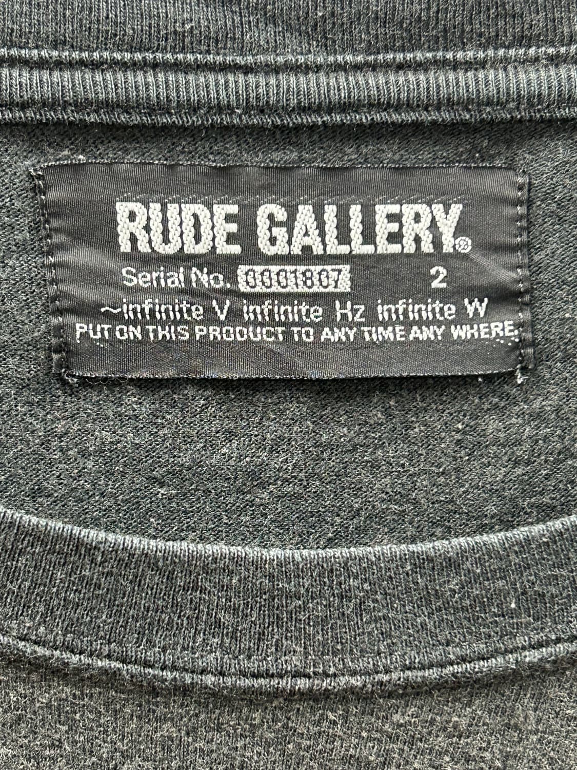 RUDE GALLERY 스마일 티 상품이미지4