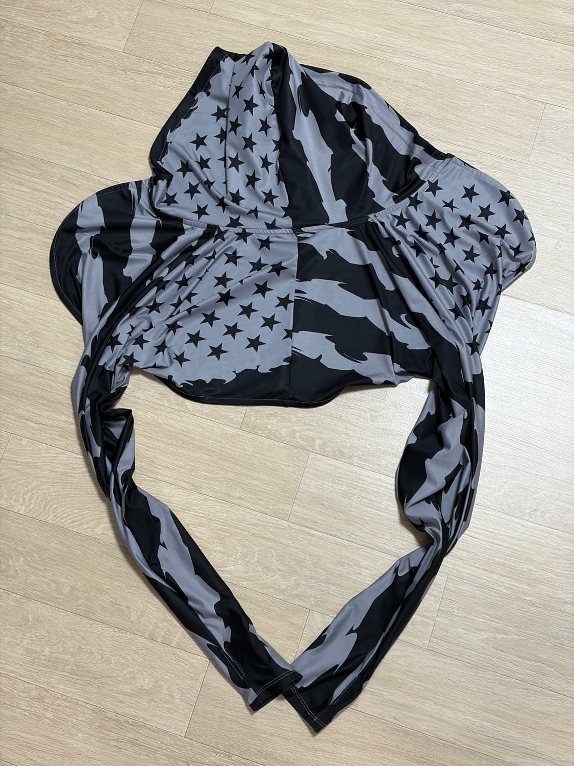 웨스켄 성조기 볼레로 후드 자켓 상품이미지6