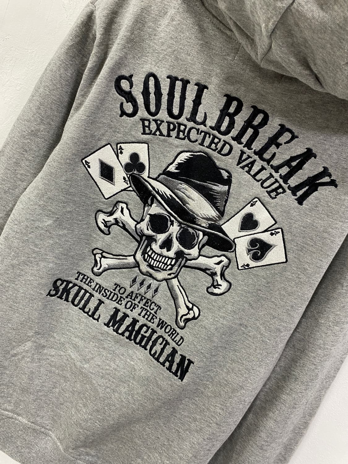 [SOUL BREAK] 레오파드 스컬 포커 후드집업 상품이미지8