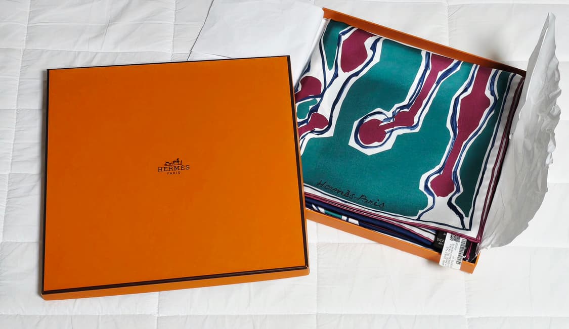 Hermes 에르메스 양면 까레 90 말들의 춤 새제품 상품이미지8