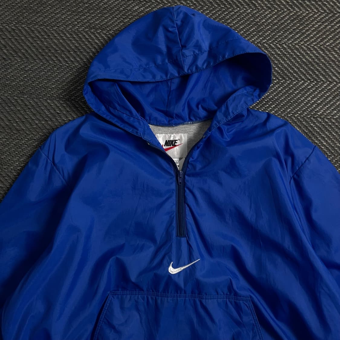 90s 나이키 센터 스우시 올드스쿨 후드 아노락 웜업o 4236 상품이미지4