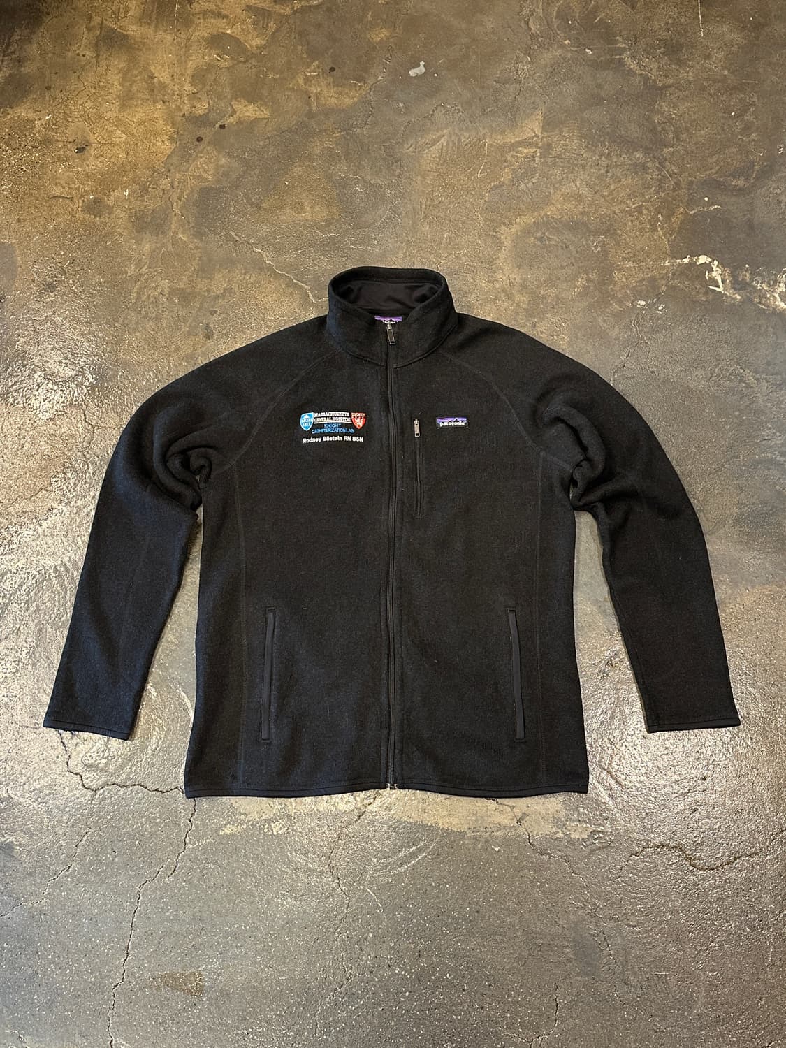 파타고니아 블랙 베터 플리스 풀집업 L 상품이미지1