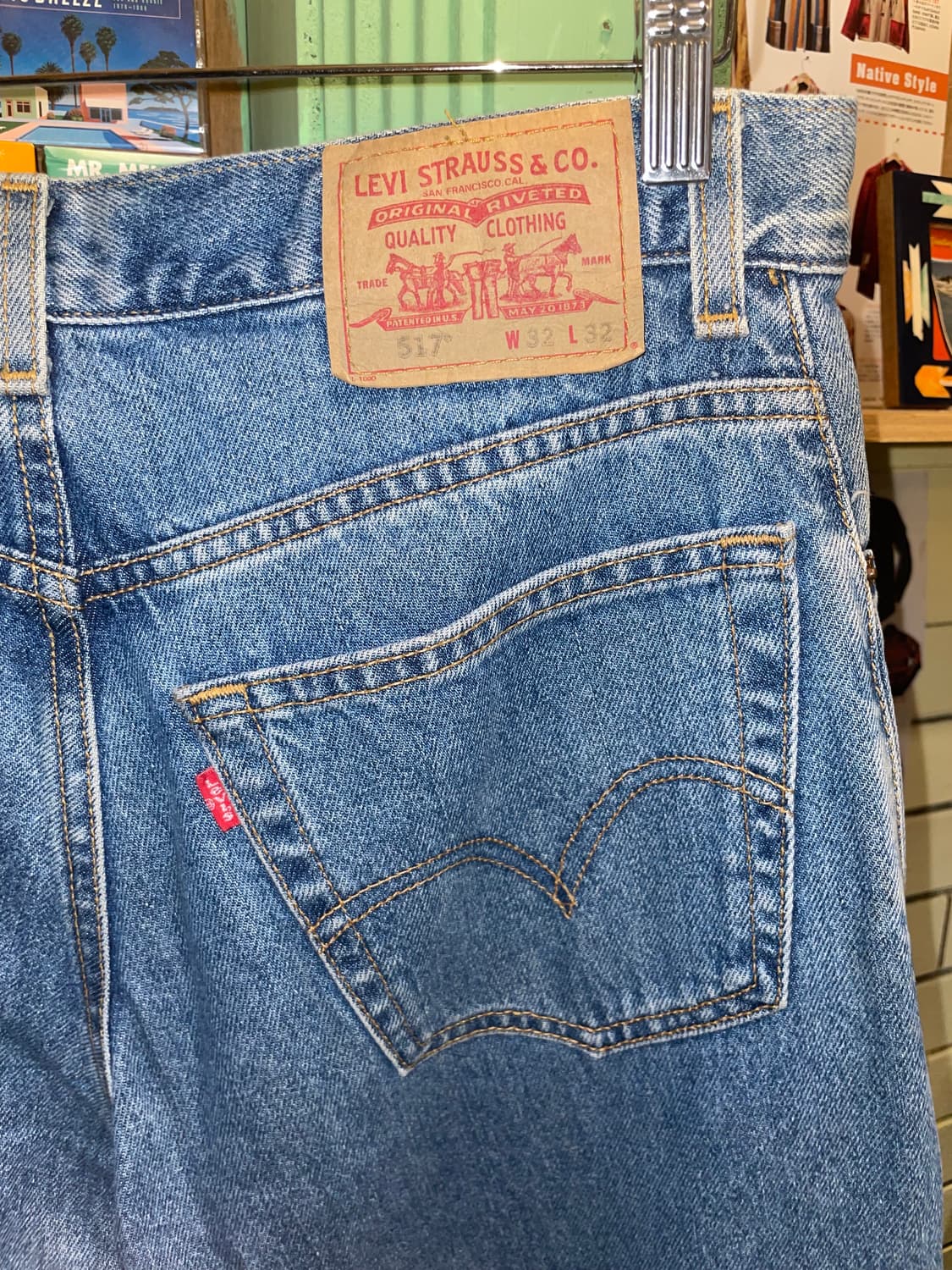 1990's-00's Vintage Levi’s 517 Cut Denim 상품이미지2