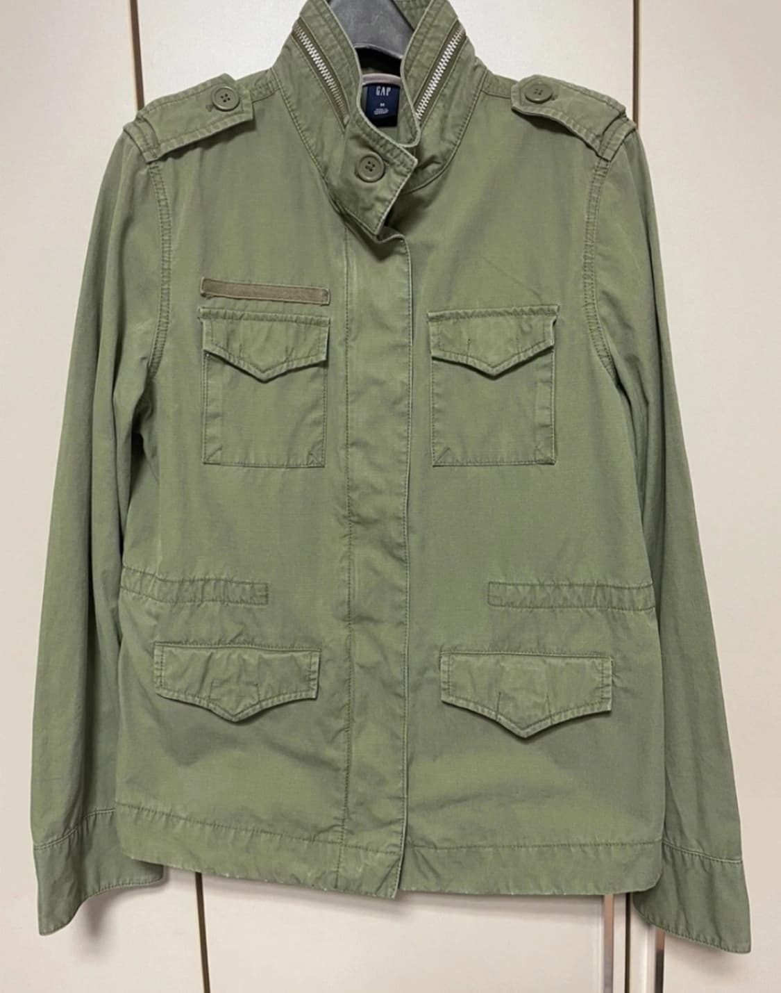 GAP 여성 카키 야상 M 점퍼 상품이미지1
