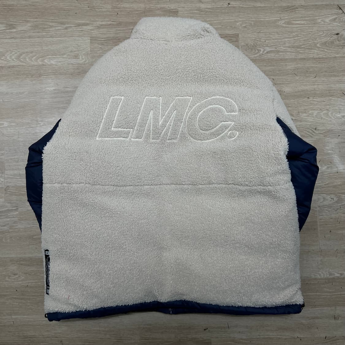 엘엠씨 LMC 덕다운 리버시블 뽀글이 후리스 푸퍼패딩 [네이비] S/90 상품이미지8