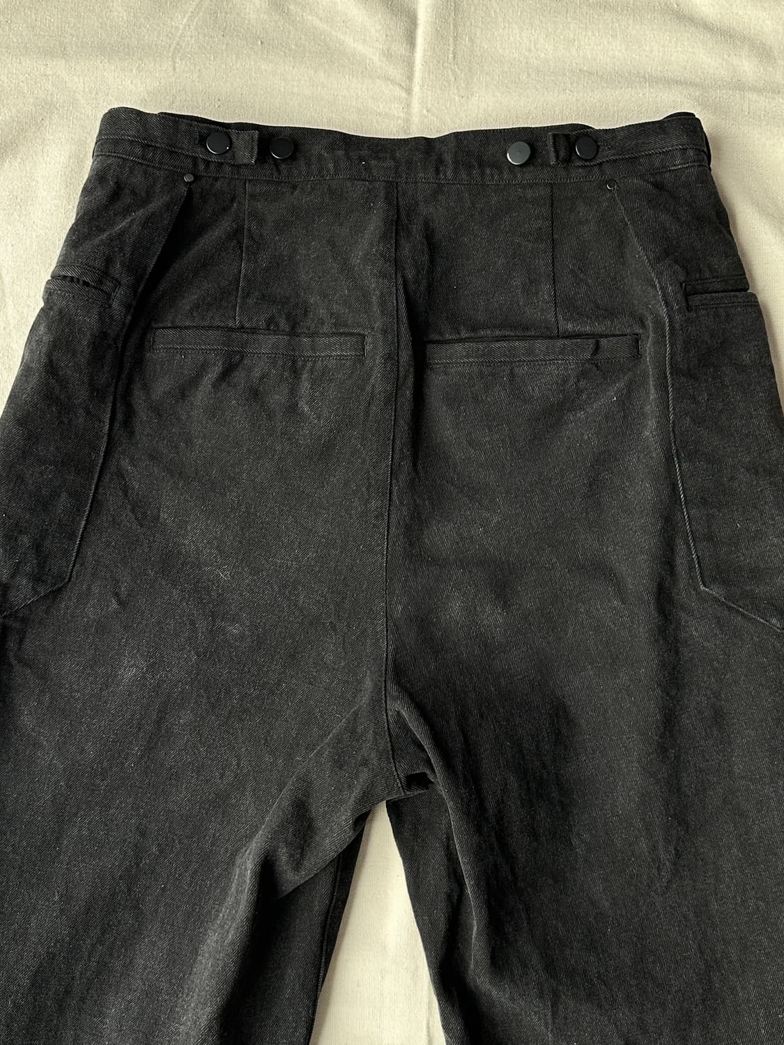 폴리테루 리소 블랙 데님 팬츠 3(L) 상품이미지7