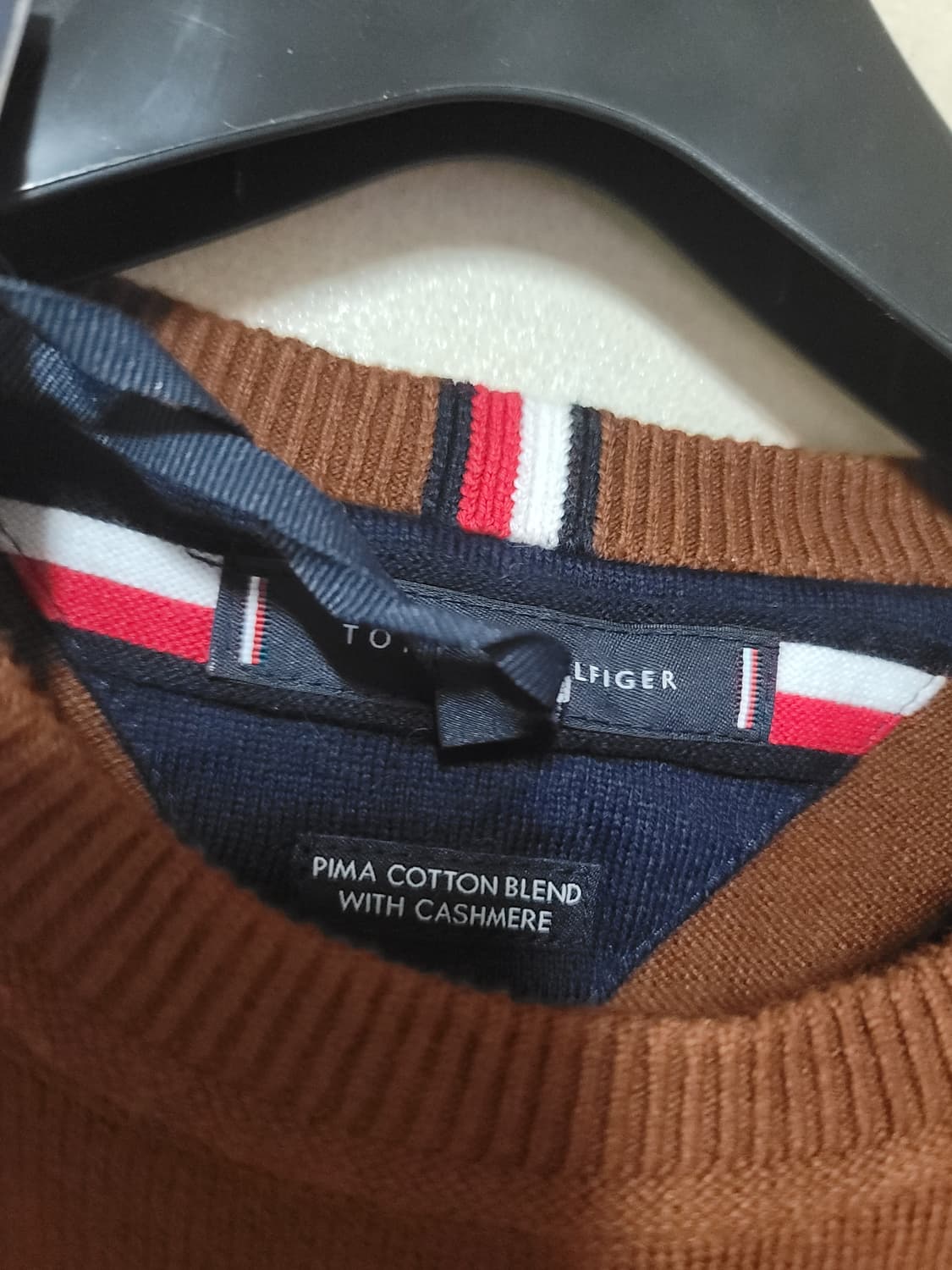 새옷 타미힐피거 피마코튼 캐시미어 니트 상품이미지4