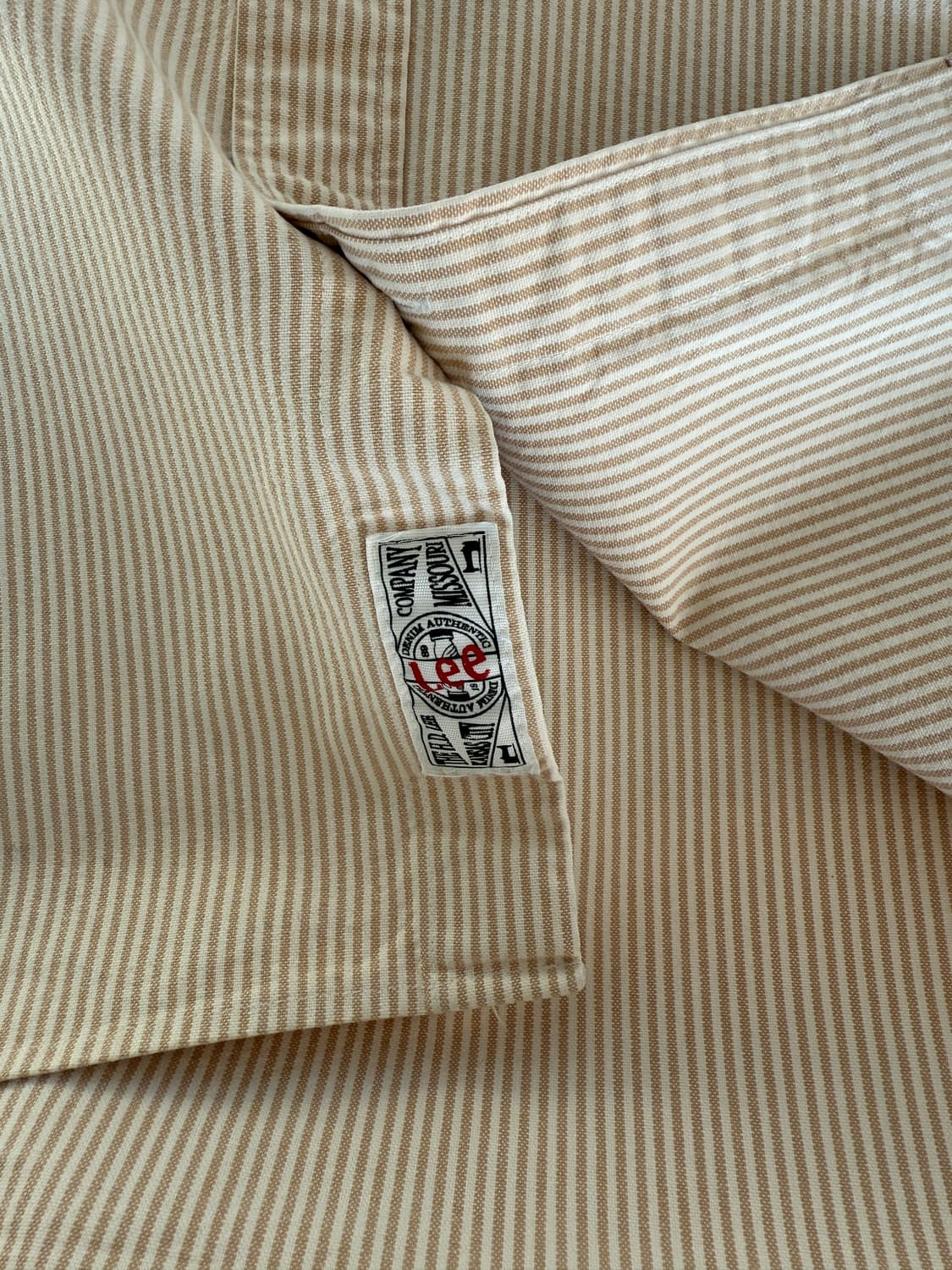 Lee 핀스트라이프 헤비코튼 셔츠 상품이미지7