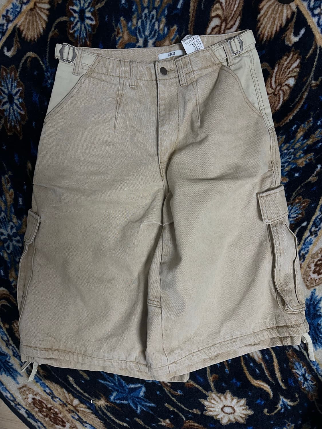 etce 레이어드 카고 버뮤다 팬츠 상품이미지3