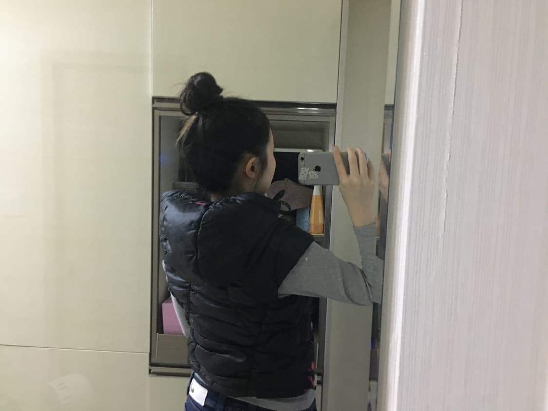 Dot crop padding vest 상품이미지9