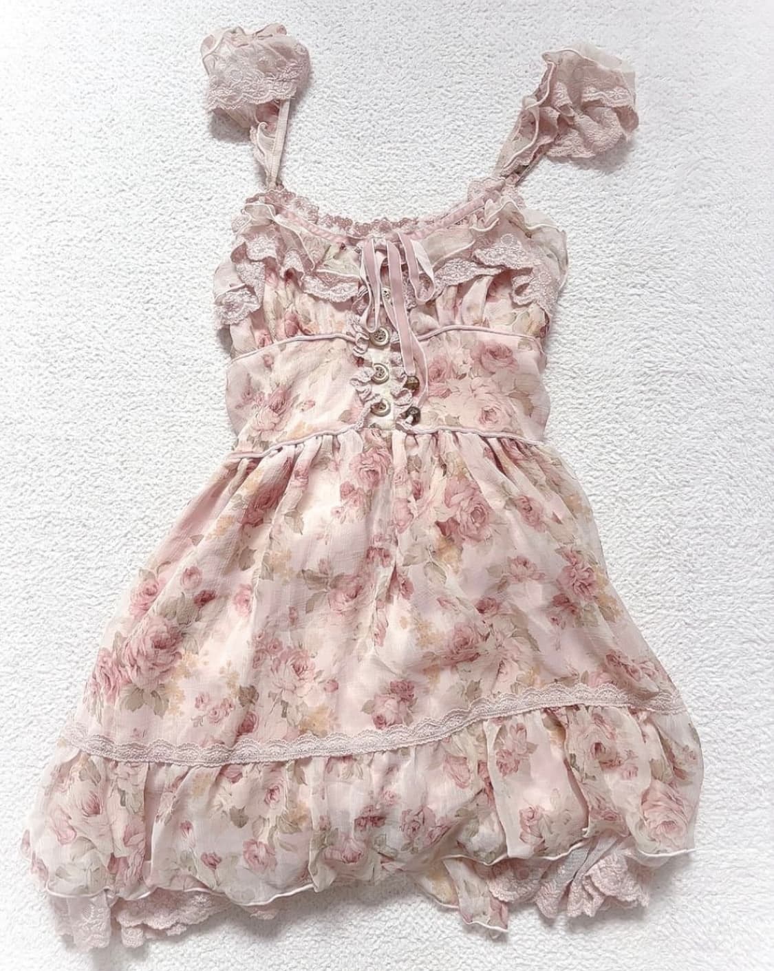 리즈리사 플로럴 원피스 히메갸루 라떼갸루 상품이미지1