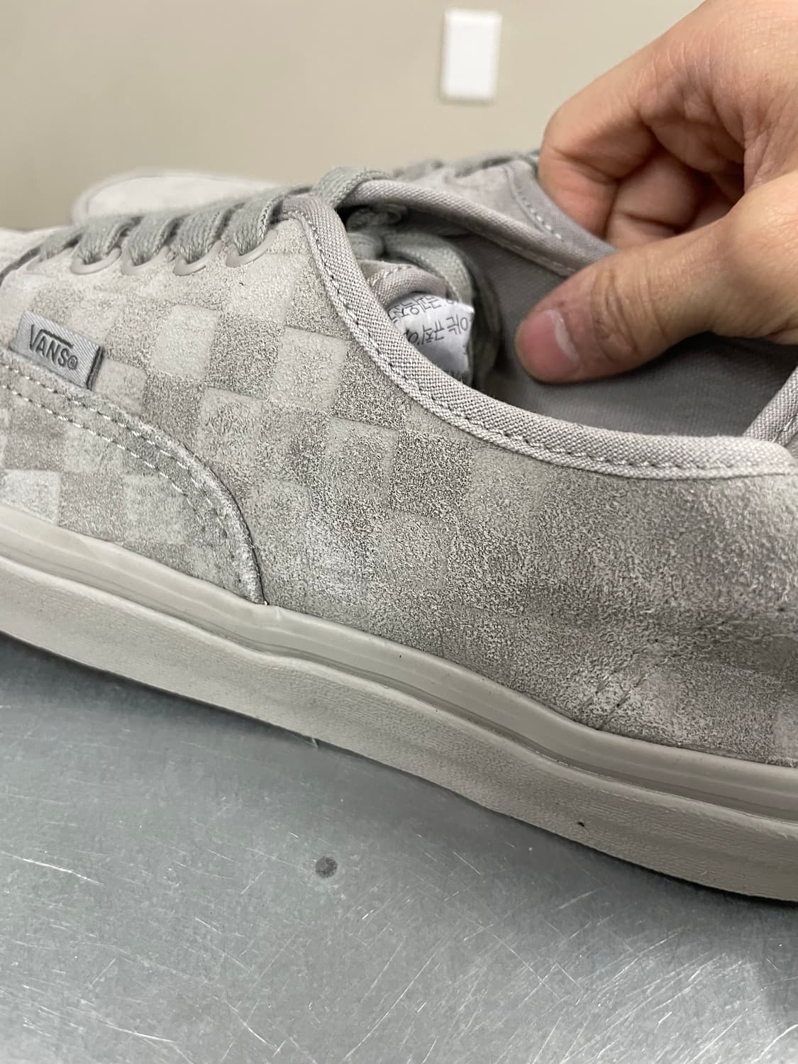 반스 어센틱 체커보드 그레이 275 상품이미지8