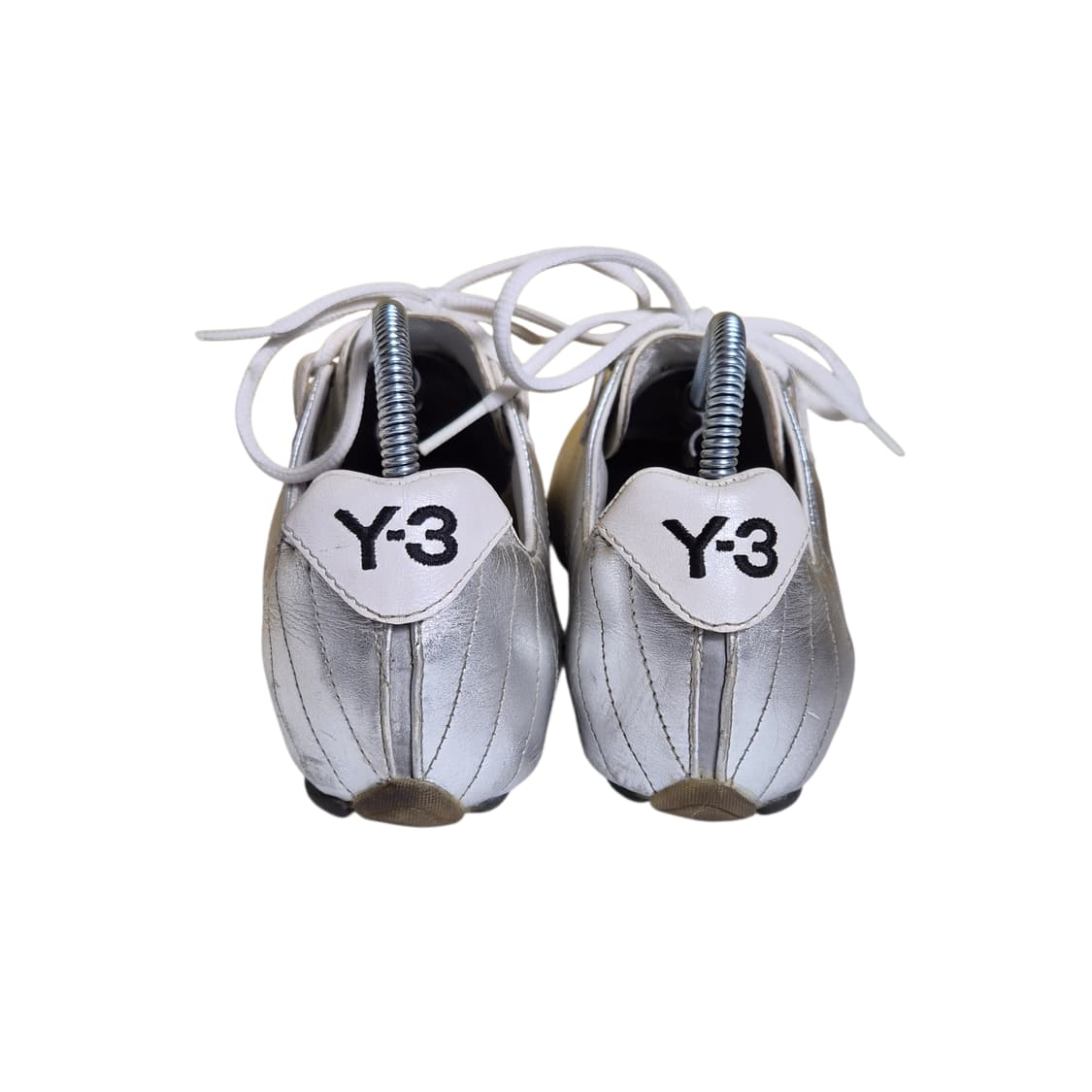 245) 00s Y-3 x adidas 실버 메탈릭 스니커즈 로우 상품이미지7
