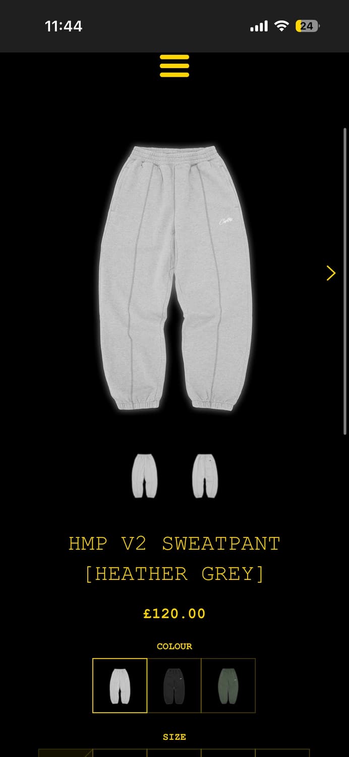 코르테이즈 hmp v2 스웻팬츠 상품이미지1