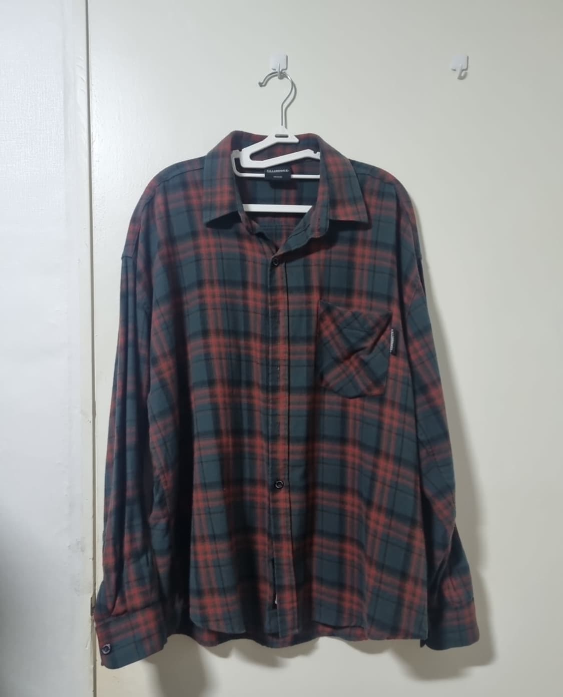 필루미네이트 체크셔츠 M 상품이미지1