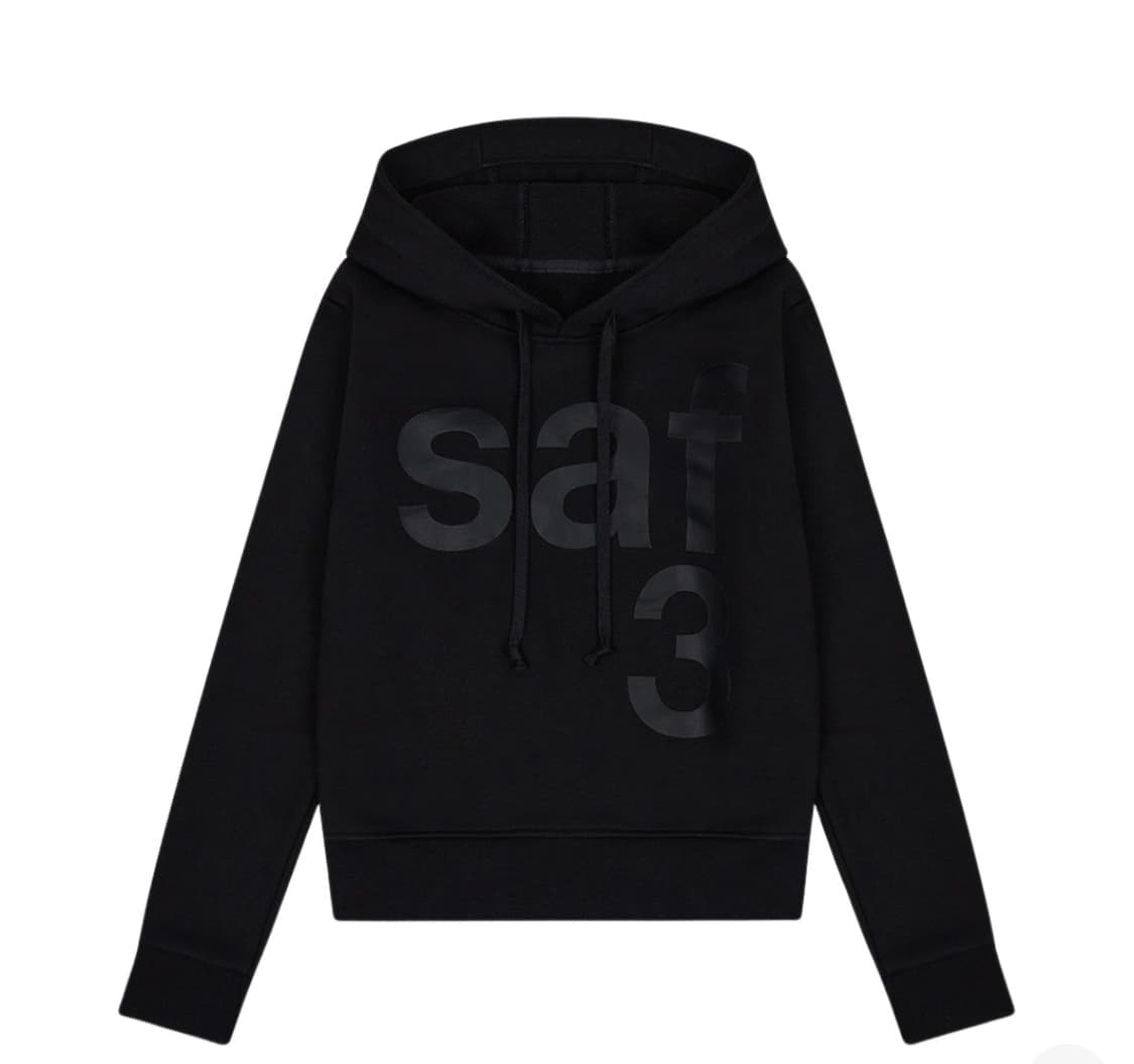 사파리스팟 우먼 1/2 베이직 사파리 후드 블랙 상품이미지1