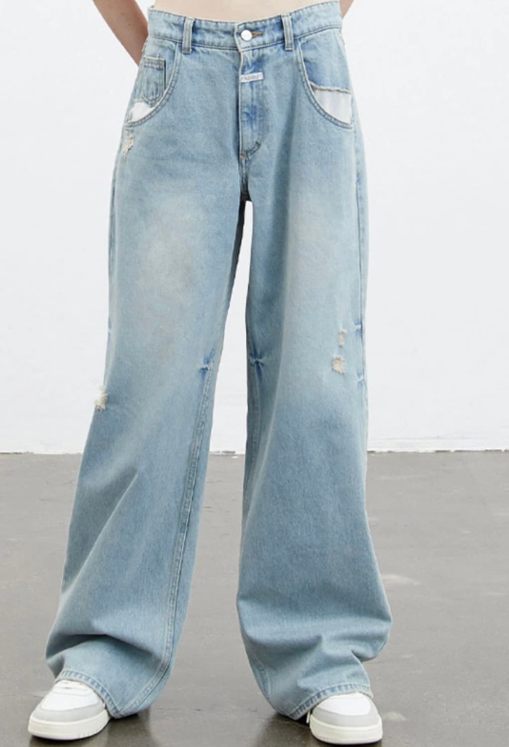 [정가16.9만원,마리떼 프랑소와 저버] 지수, 고윤정 착용 데님 팬츠 상품이미지3