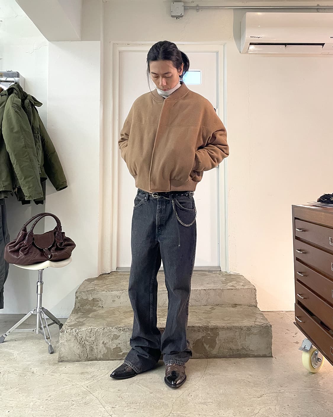 선씨 SUNSEA 19AW 라쿠다 블루종 2 상품이미지8