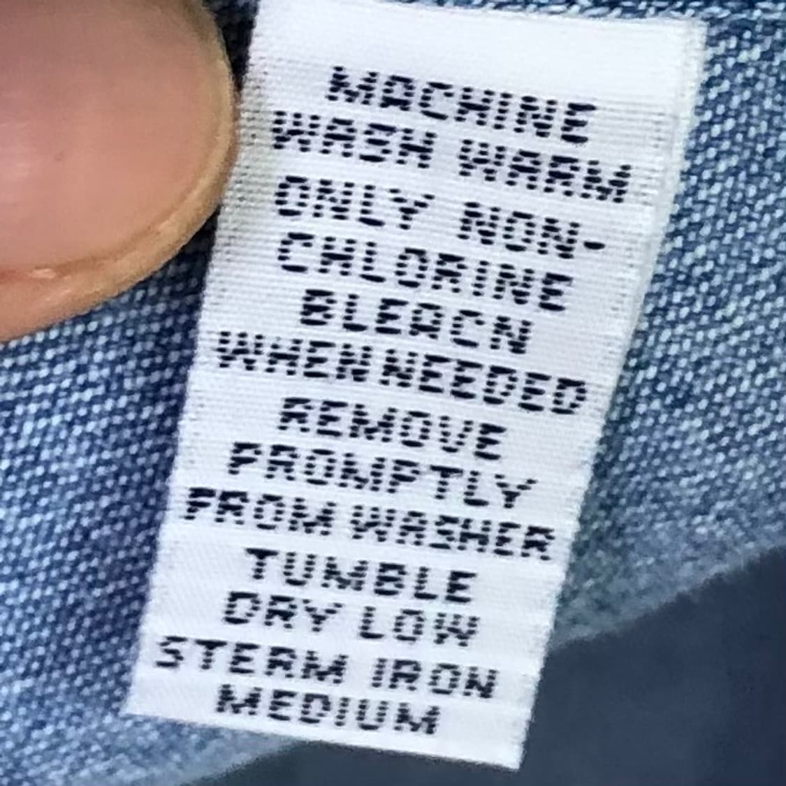 Xxl 폴로 데님 셔츠 상품이미지4