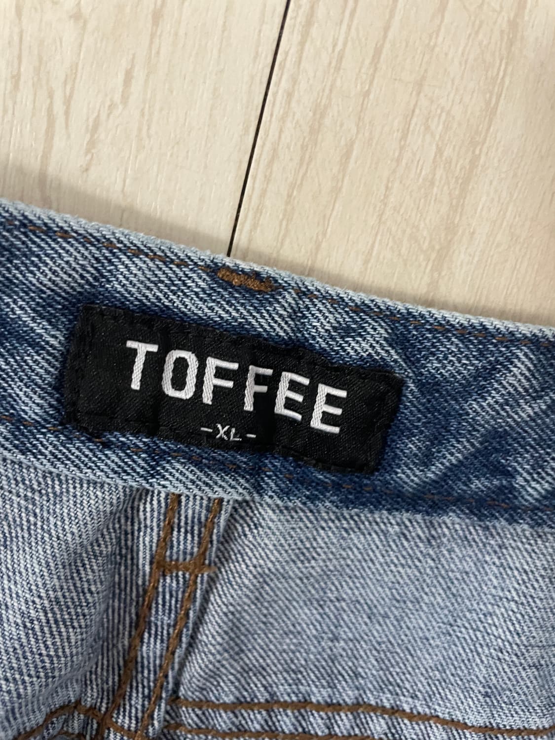토피 데님팬츠xl 상품이미지2