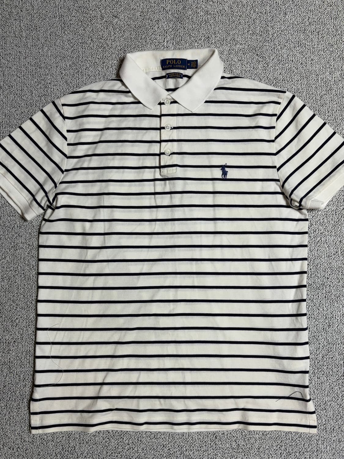 폴로 랄프로렌 스트라이프 반팔 카라티  상품이미지2