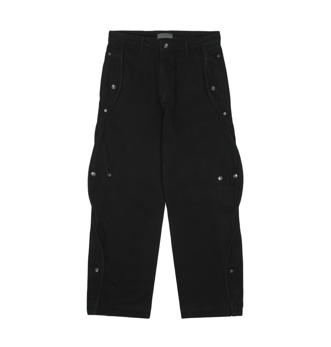 [교환] COTTON WAVE PANTS [BLACK] 상품이미지1