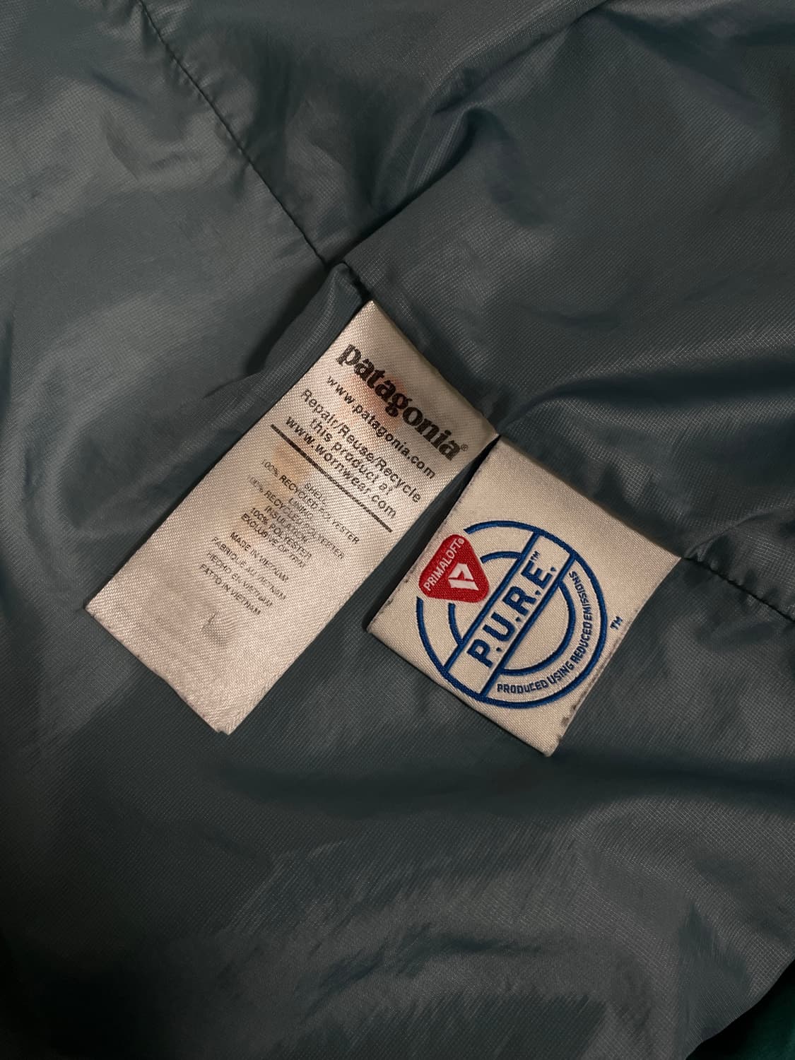 Patagonia Nano Puff Teal Green Primaloft 상품이미지10