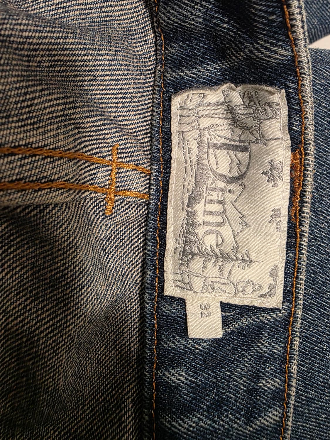 [32] 다임 배기진 스톤워시드 상품이미지4