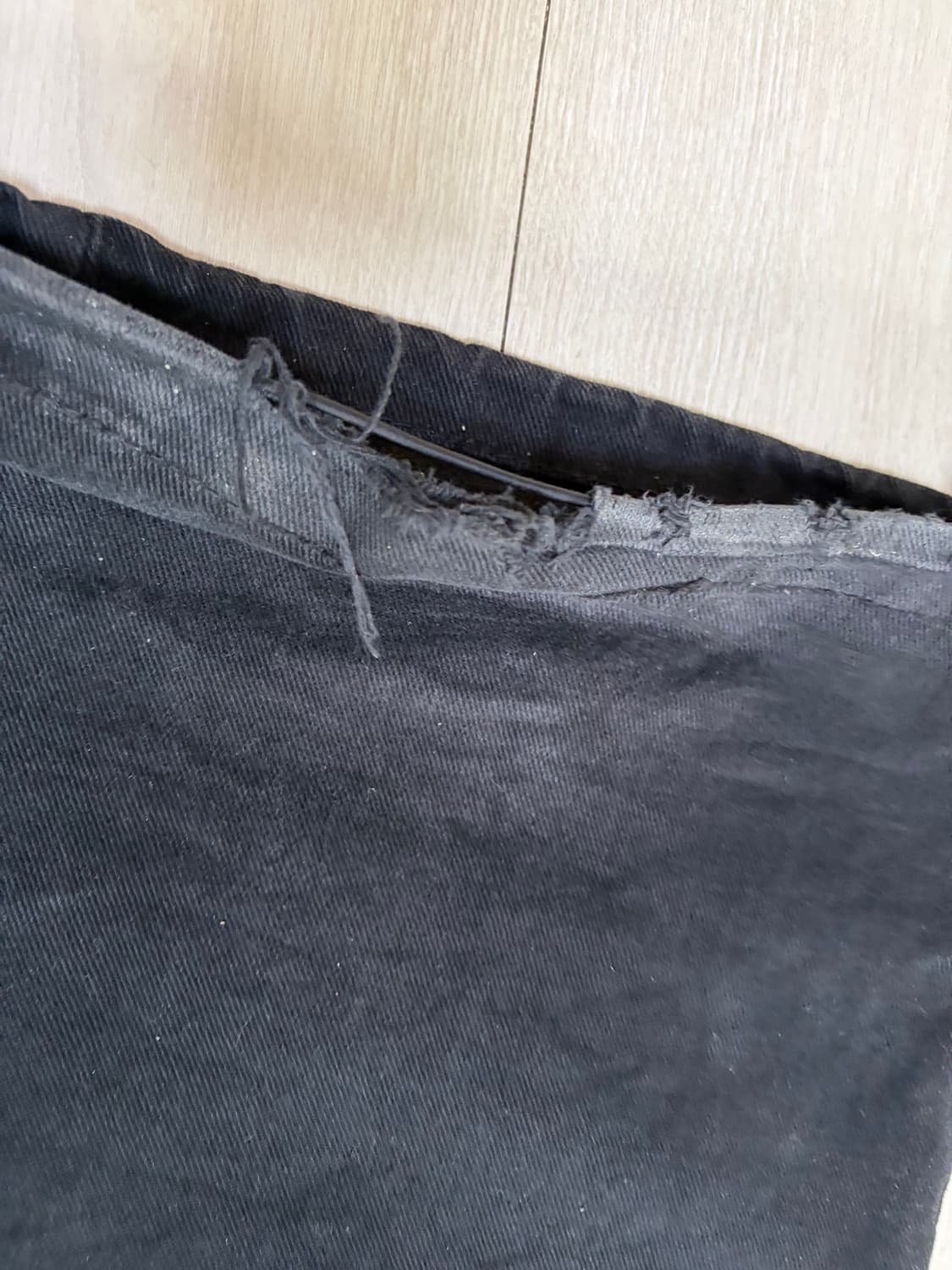 와이드 카고 파라슈트 팬츠 블랙 상품이미지7