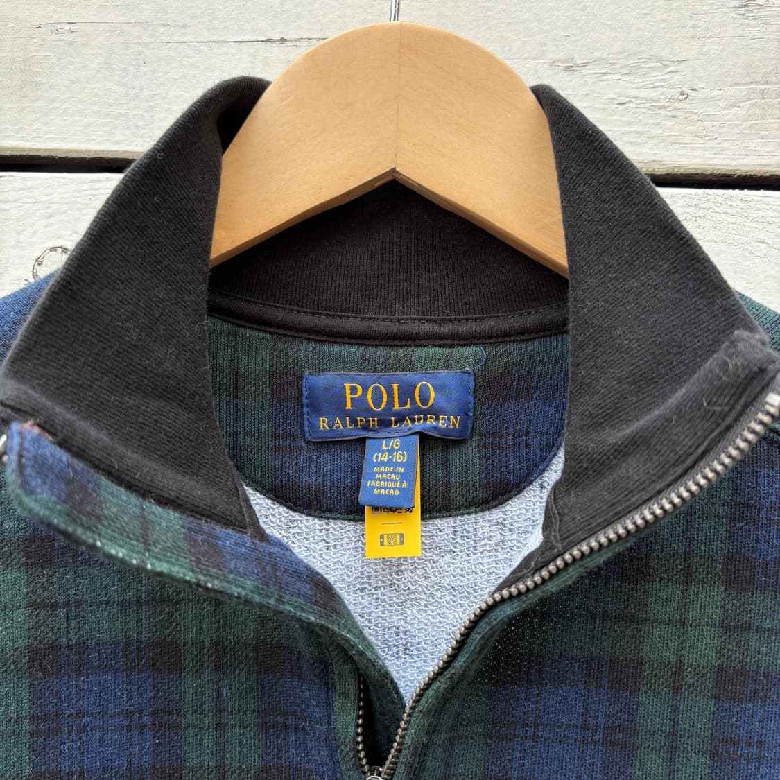 Polo 폴로 블랙와치 타탄체크 풀오버 상품이미지4